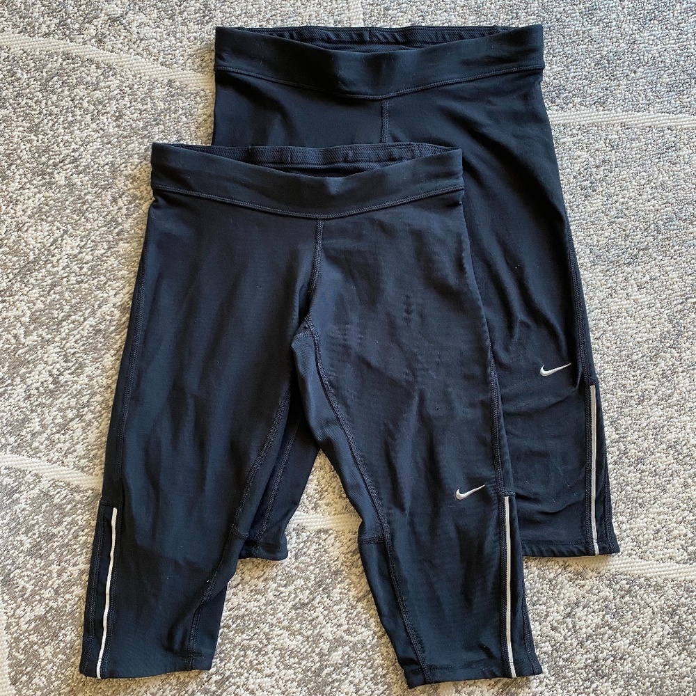 NIKE Women’s Filament Running Capri/Tights - Picture 3 of 7